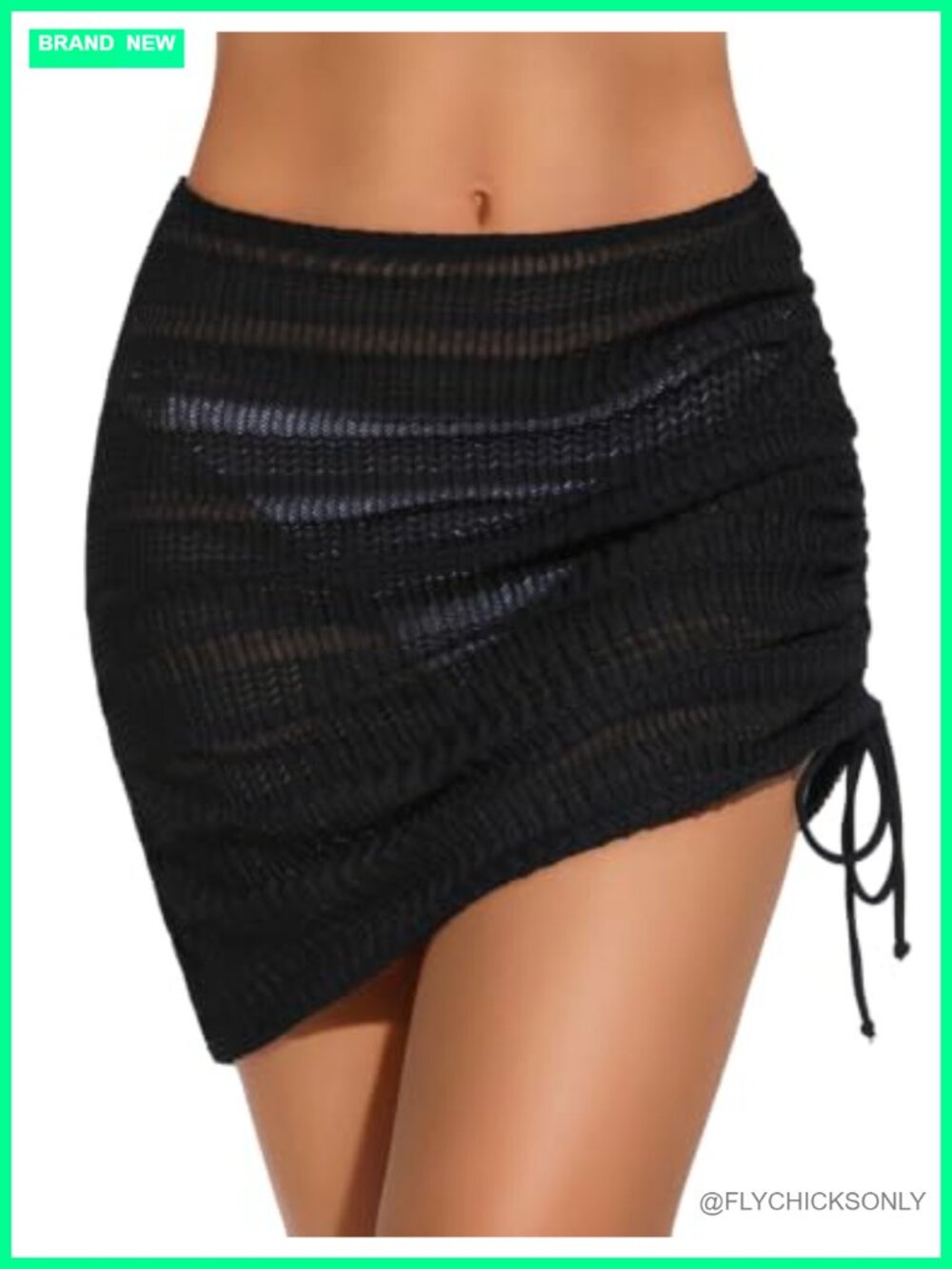 Women's Sarong Coverup Drawstring Wrap Skirt S-XXL